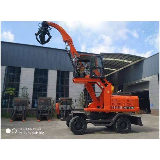 Excavator for Orange Peel Grab Steel Scrap Grapple