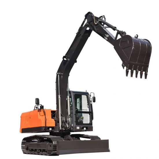 crawler mounted hydraulic excavator
