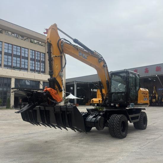 Jinggong Machinery 150S Wheeled Railway Excavator